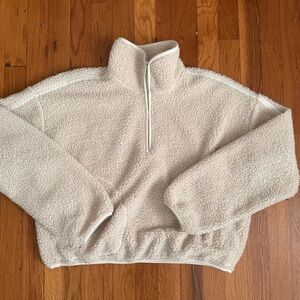 old navy quarter zip fleece